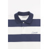 CARHARTT WIP DELRAY STRIPE BLUE DELRAY POLO